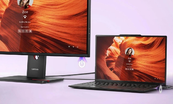 Lenovo ThinkVision T32UD-40 napájení notebooku