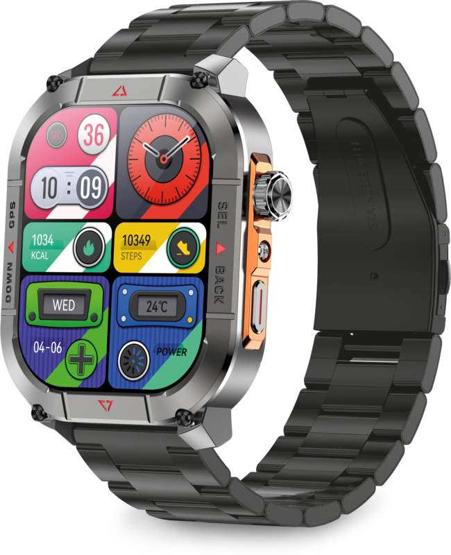 ALIGATOR Watch Sport GPS, černé