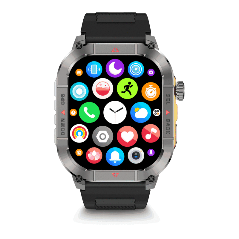 ALIGATOR Watch Sport GPS, černé