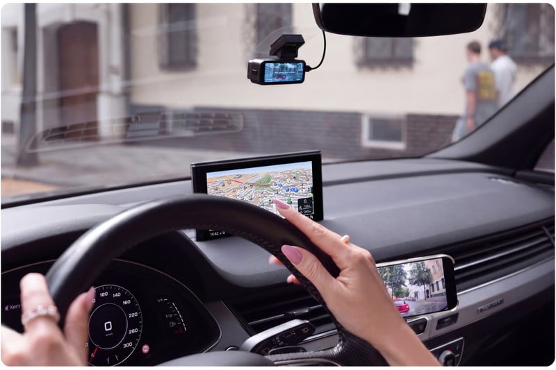 Autokamera ALIGATOR A8 přední, zadní, GPS 4K