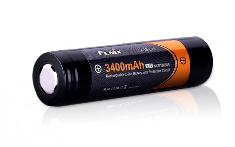 dobíjecí baterie Fenix 18650 3400mAH (li-Ion)