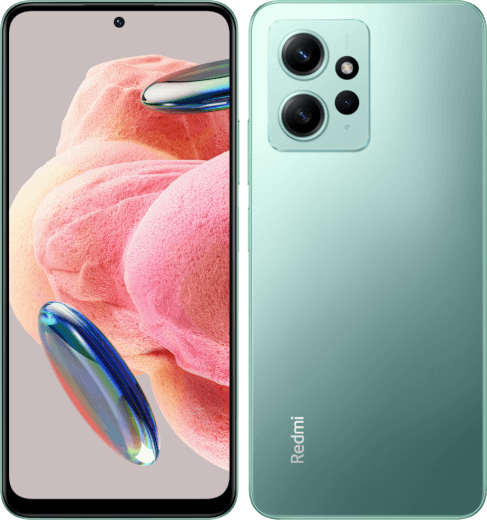 XIAOMI Redmi Note 12 4/128GB zelená EU