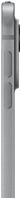 iPad Pro, pohled z boku, stříbrná barva, tenký profil, hliníkové tělo, tlačítka hlasitosti a profesionální fotosoustava