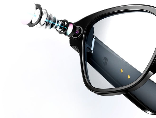 ALIGATOR Smart Glasses, černé