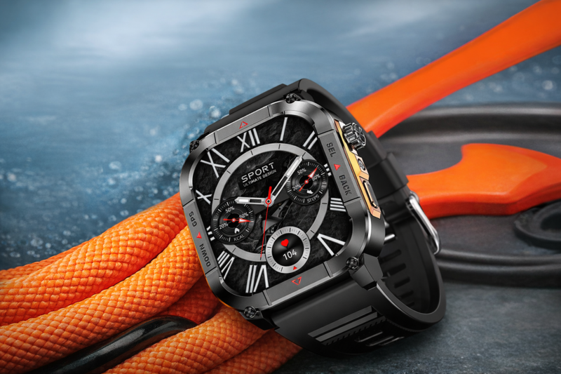 ALIGATOR Watch Sport GPS, černé