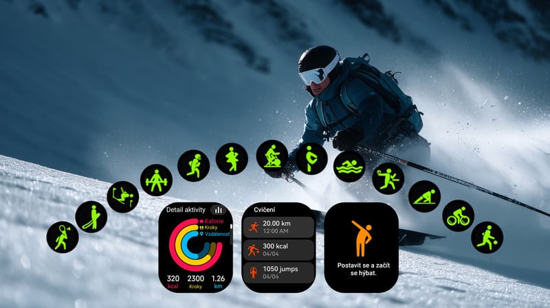 ALIGATOR Watch Sport GPS, černé