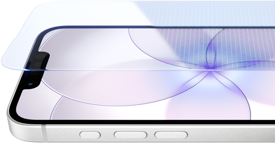 iPhone 17e, pohľad spredu na Ceramic Shield 2, pohľad zboku, biela farba, akčné tlačidlo a tlačidlá hlasitosti